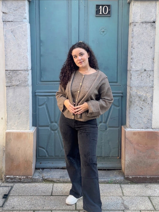 Pull avec gilet intégré – Style Parisienne