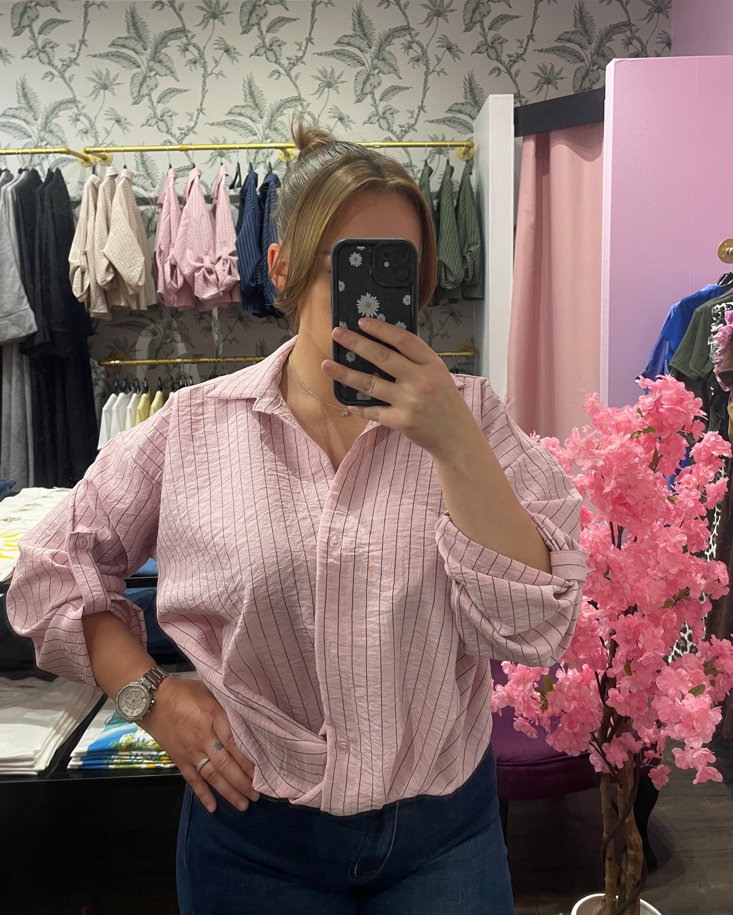 Chemise Rayée Légère