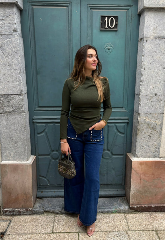 Jean a perles