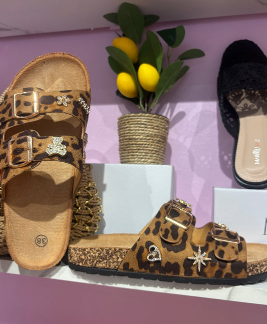 Sandales leopard