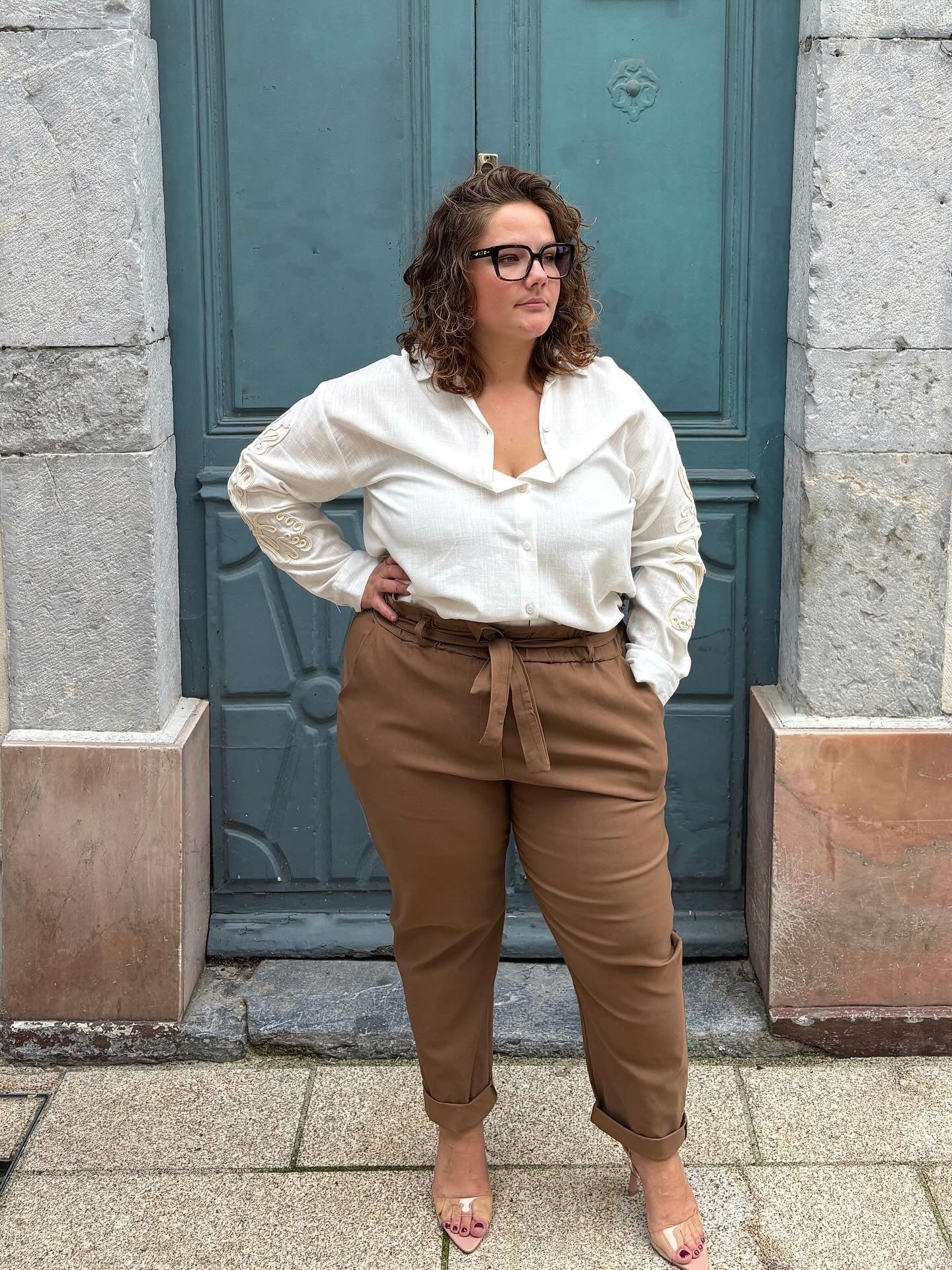 Pantalon a pince