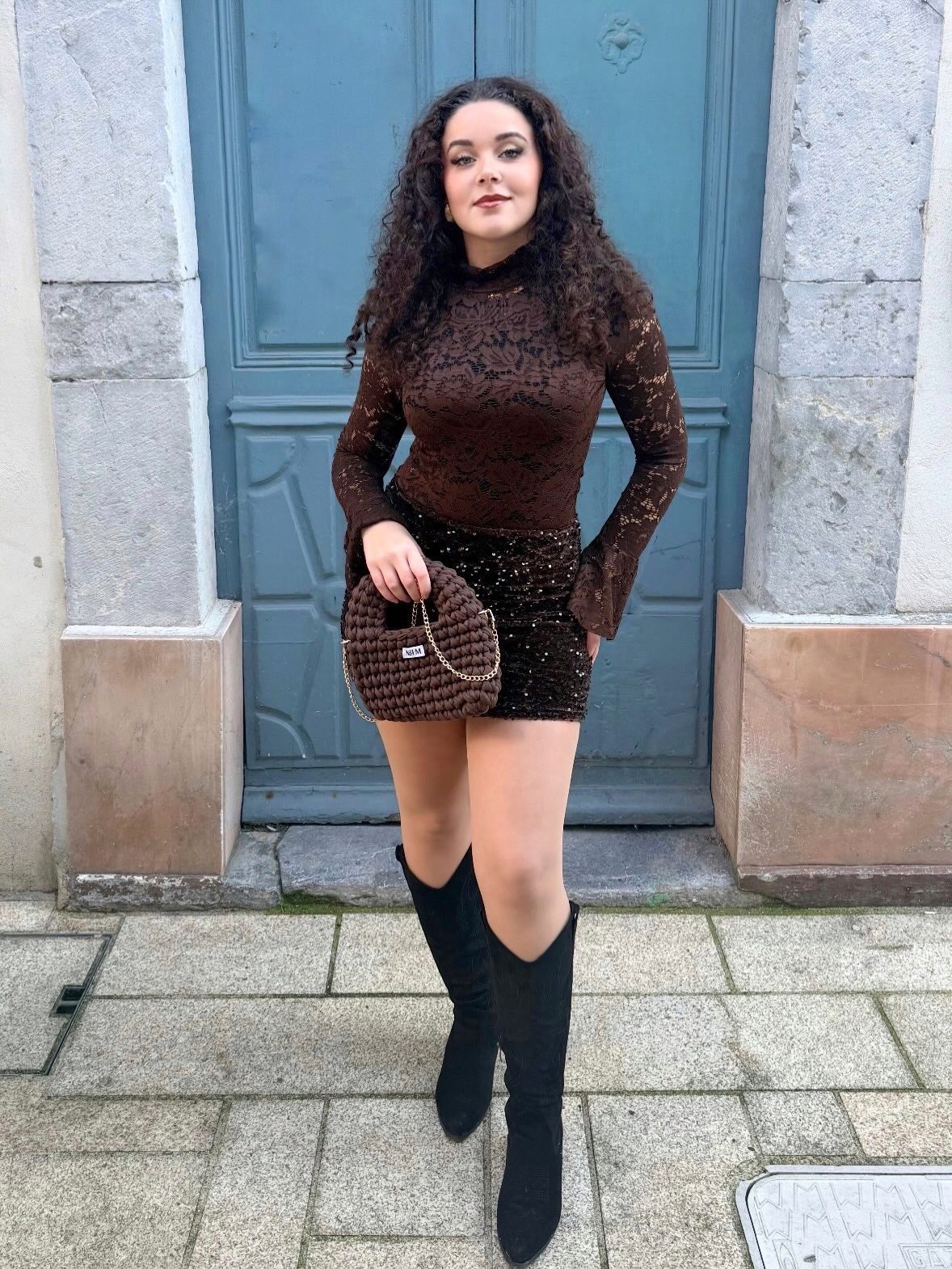 ✨ Jupe à sequins – Spécial Fêtes ✨